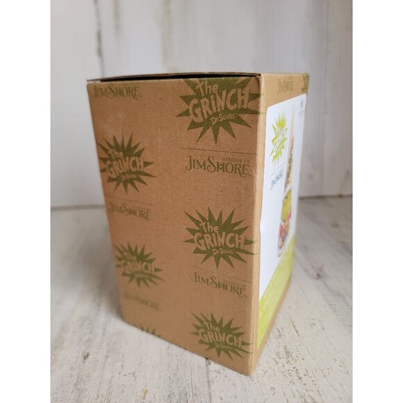 Jim‎ shore NEW small 6009201 Grinch Gnome present Xmas figure decor - Picture 3 of 5